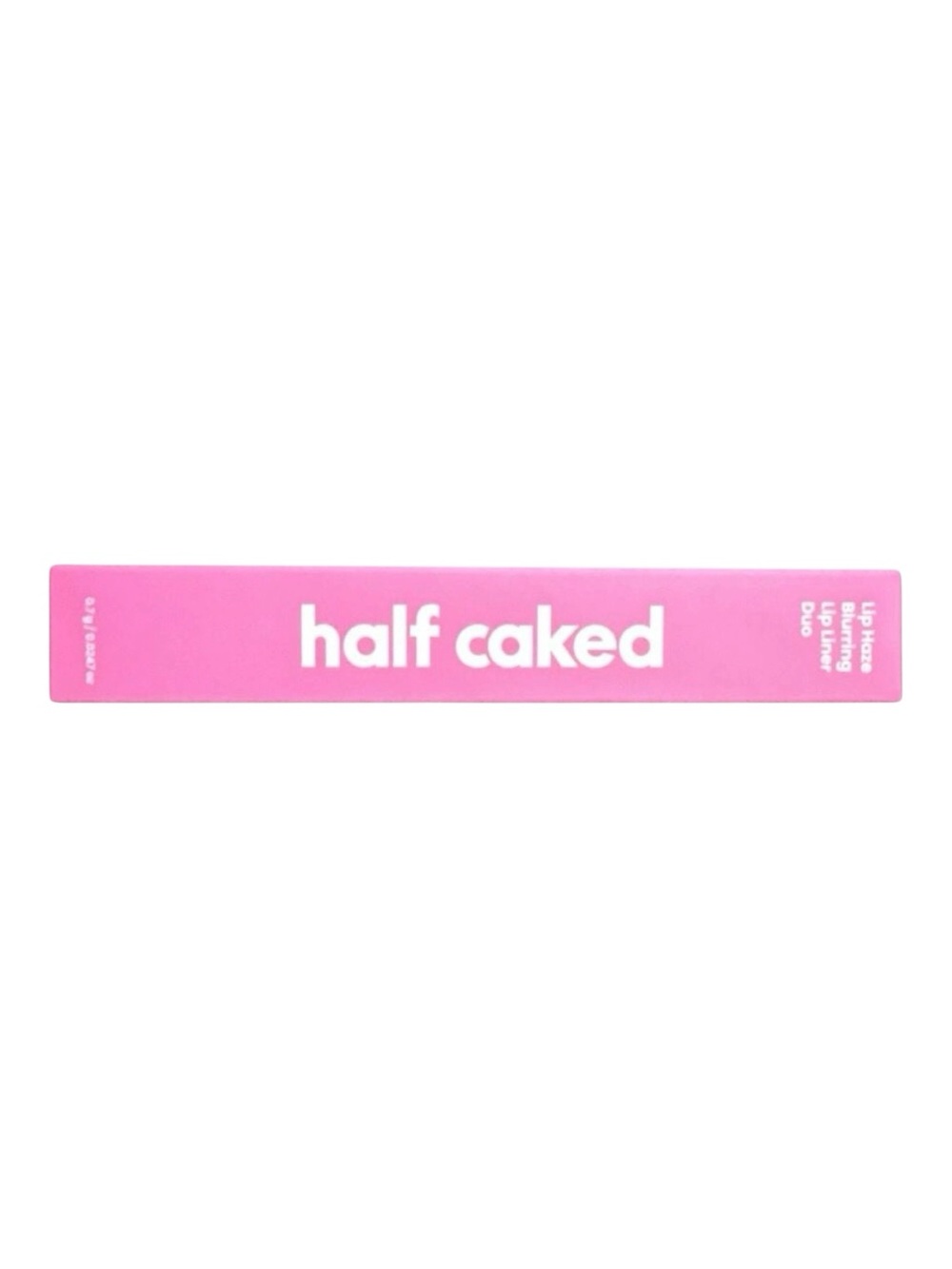 Half Caked Lip Haze Blurring Lip Liner Duo Nude Haze Retractable Waterproof New